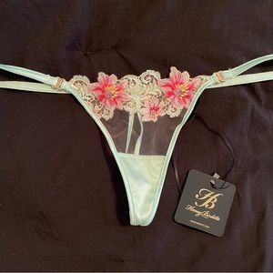 NWT Honey Birdette Amalie Thong Panty - M